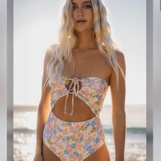 NEW ! BILLABONG DREAM CHASER TANLINES ONE-PIECE SWIMSUIT