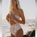 NEW ! BILLABONG DREAM CHASER TANLINES ONE-PIECE SWIMSUIT