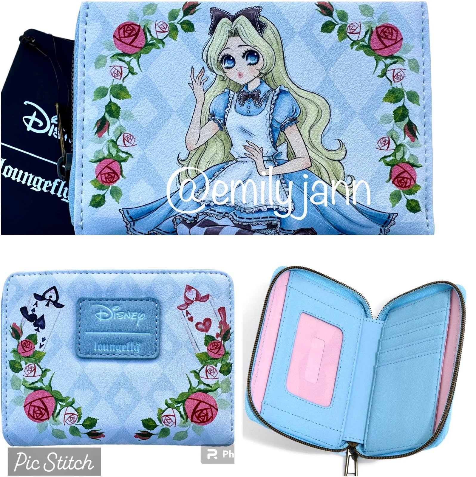 Alice in Wonderland Wallet