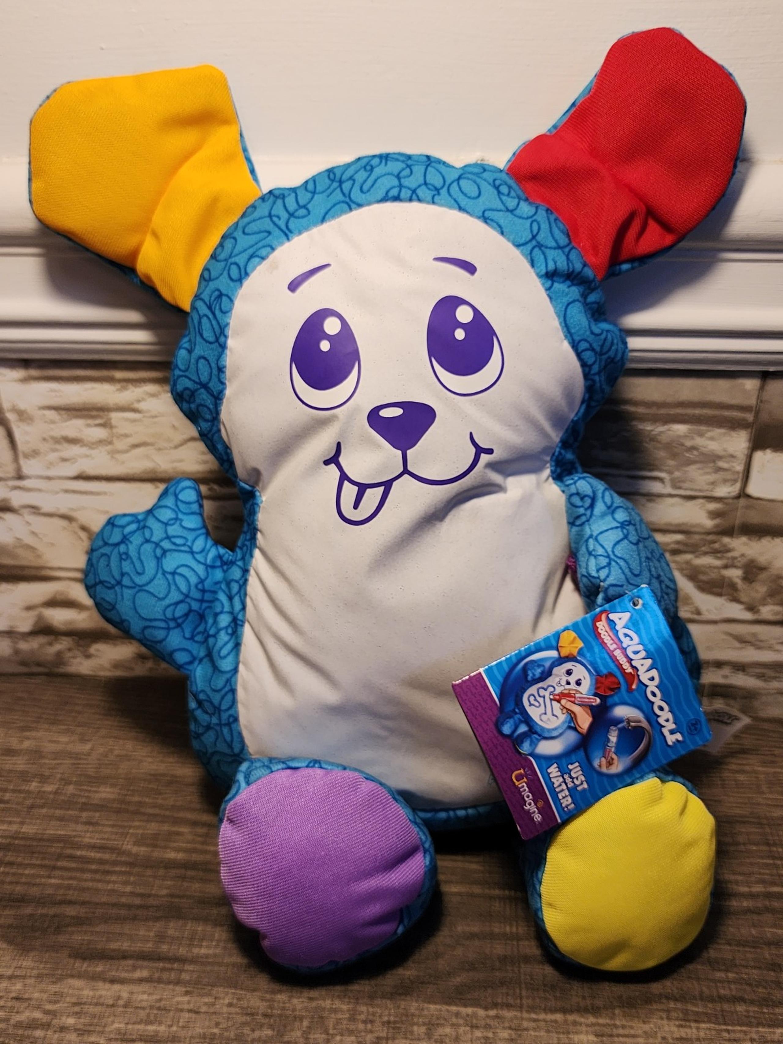 Aqua Doodle Plush Doodle Pet Dog Blue