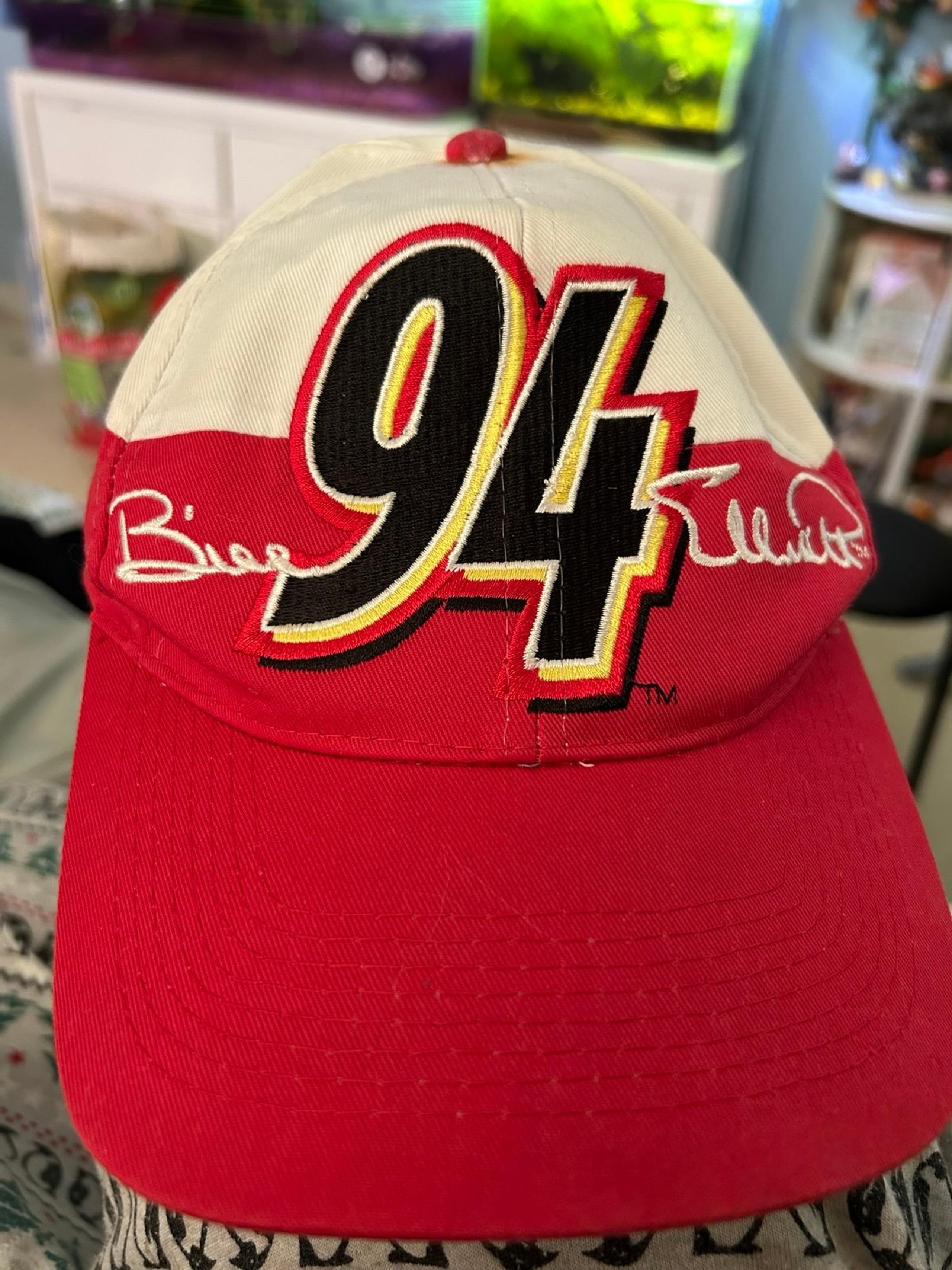 94 Racing champions red and white hat Bill Elliot