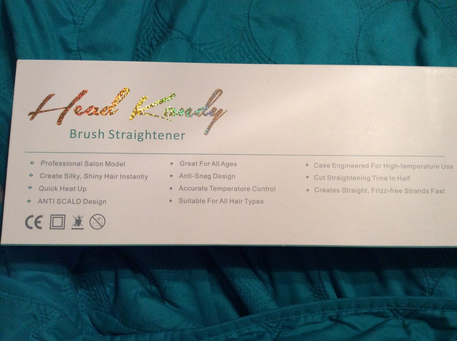 head kandy 2.0 straightening brush