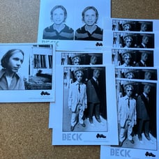 Beck Publicity B/W Photo Lot (9 Pieces) 1994 1995 Geffen