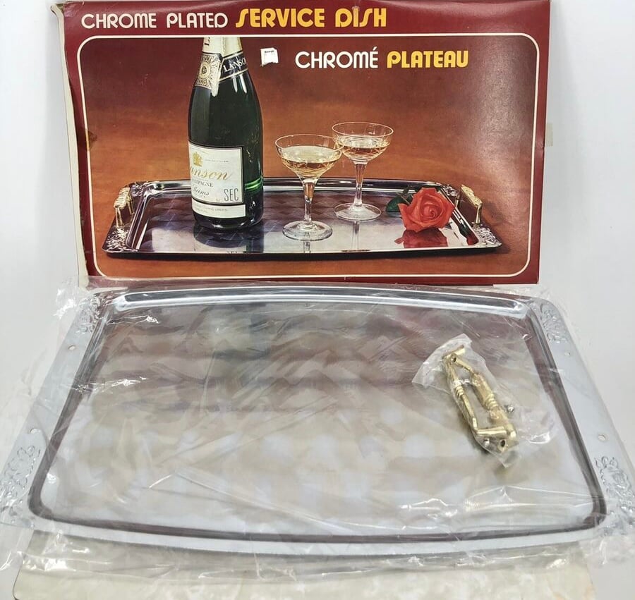 Silver Serving Dish