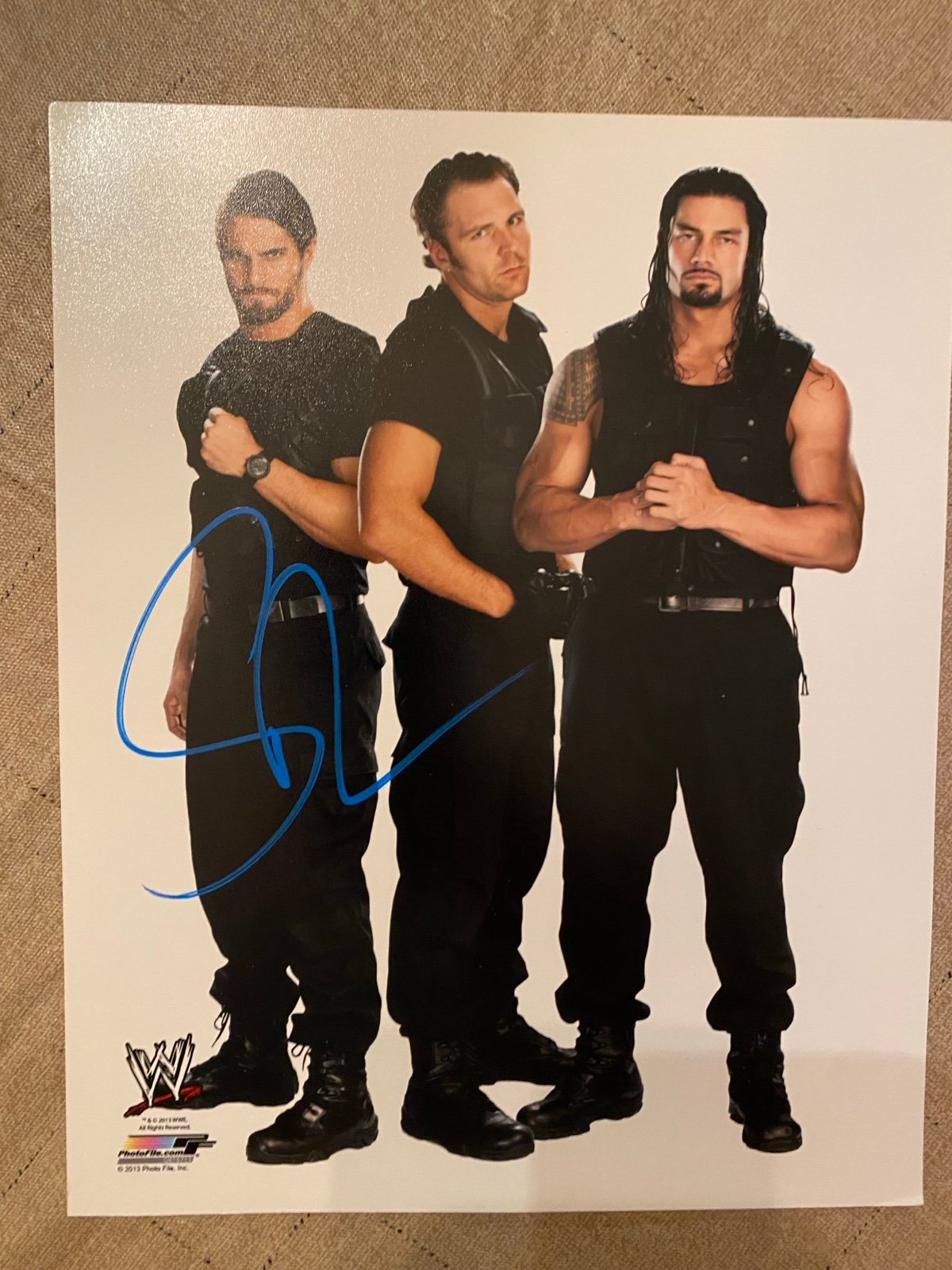Seth Rollins Autograph picture!
