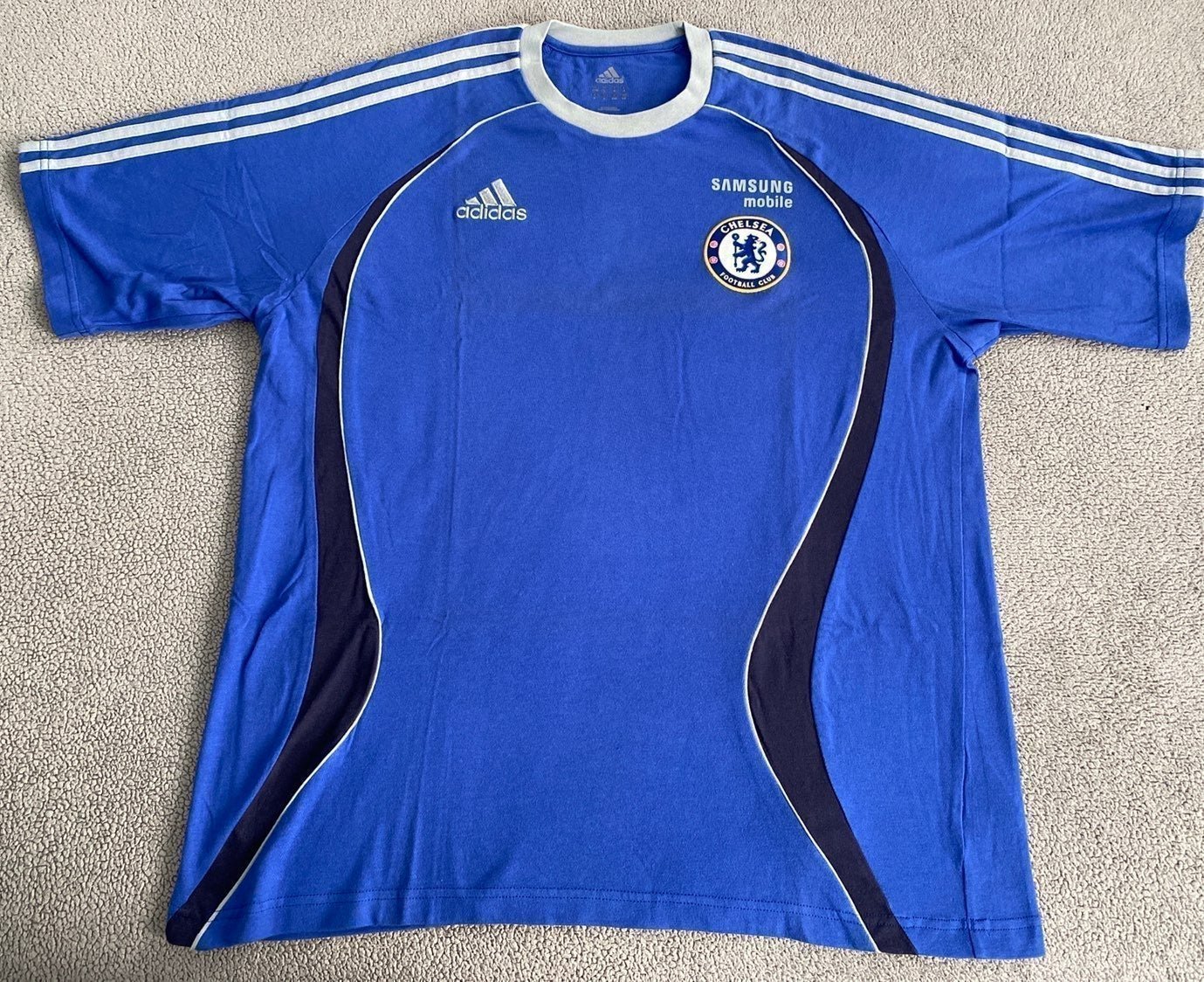 CHELSEA FC ADIDAS 2006/2007 CFC TRAINING TEE LARGE MEN