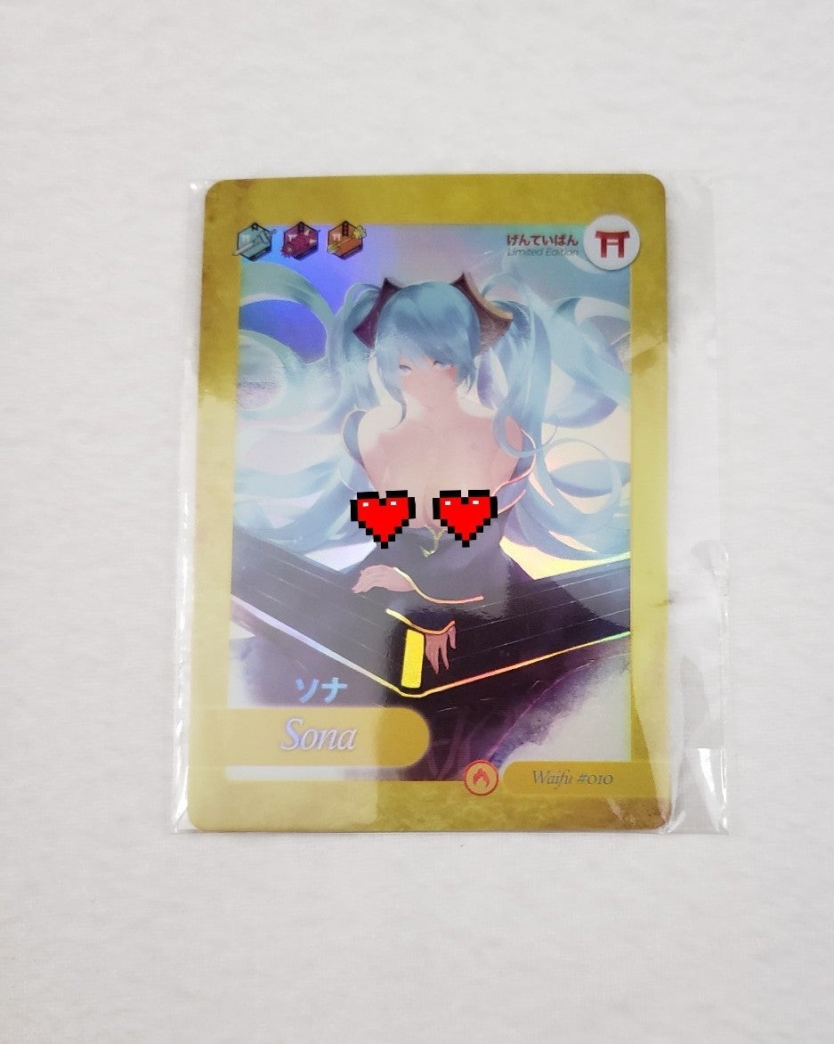 Waifu Card #010 Sona League of Legends Otaku Box 10