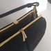 Coblentz vintage black suede handbag