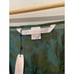 Victoria’s Secret Silk Two-Piece Set Top & Pants Green Outfits Leopard Sz Small