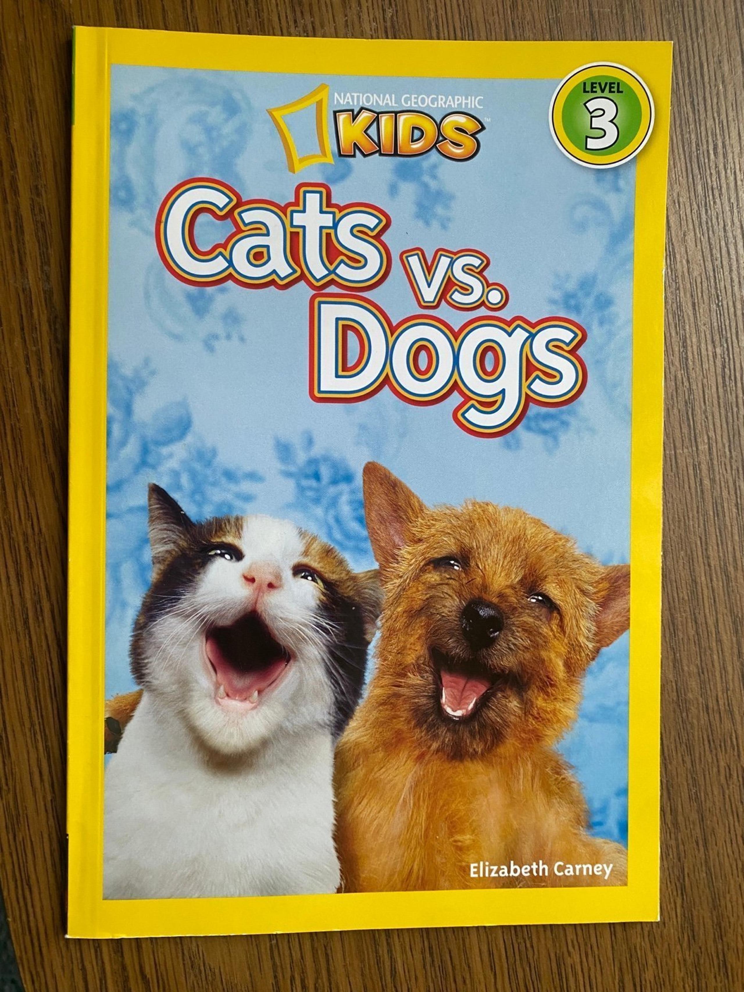National Geographic kids ,cats vs dogs book