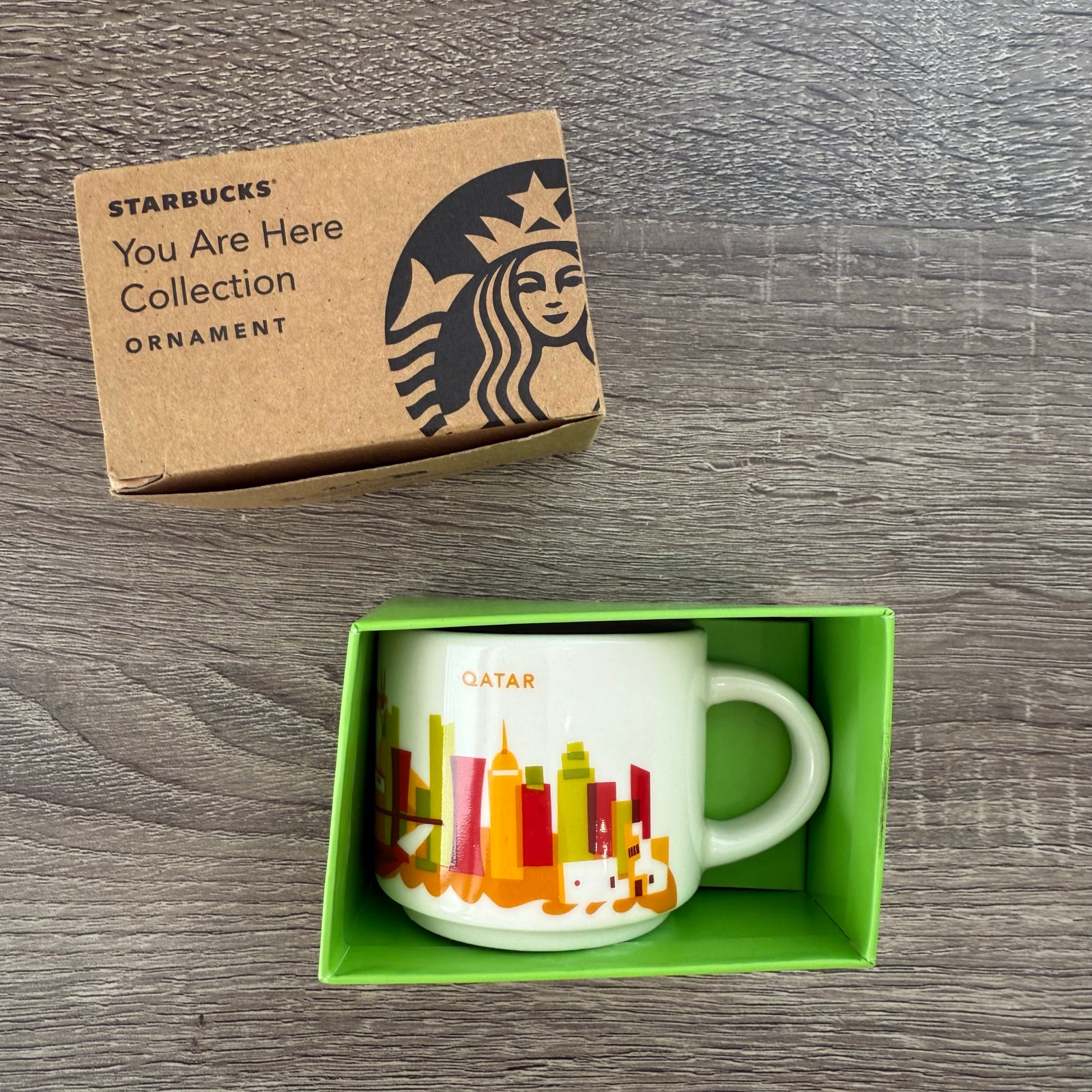 NWT STARBUCKS - Qatar - Ornament - With box