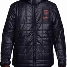 Ultra rare brand new NIKE quilted jacket, Paris Saint-Germain, black, size XL.