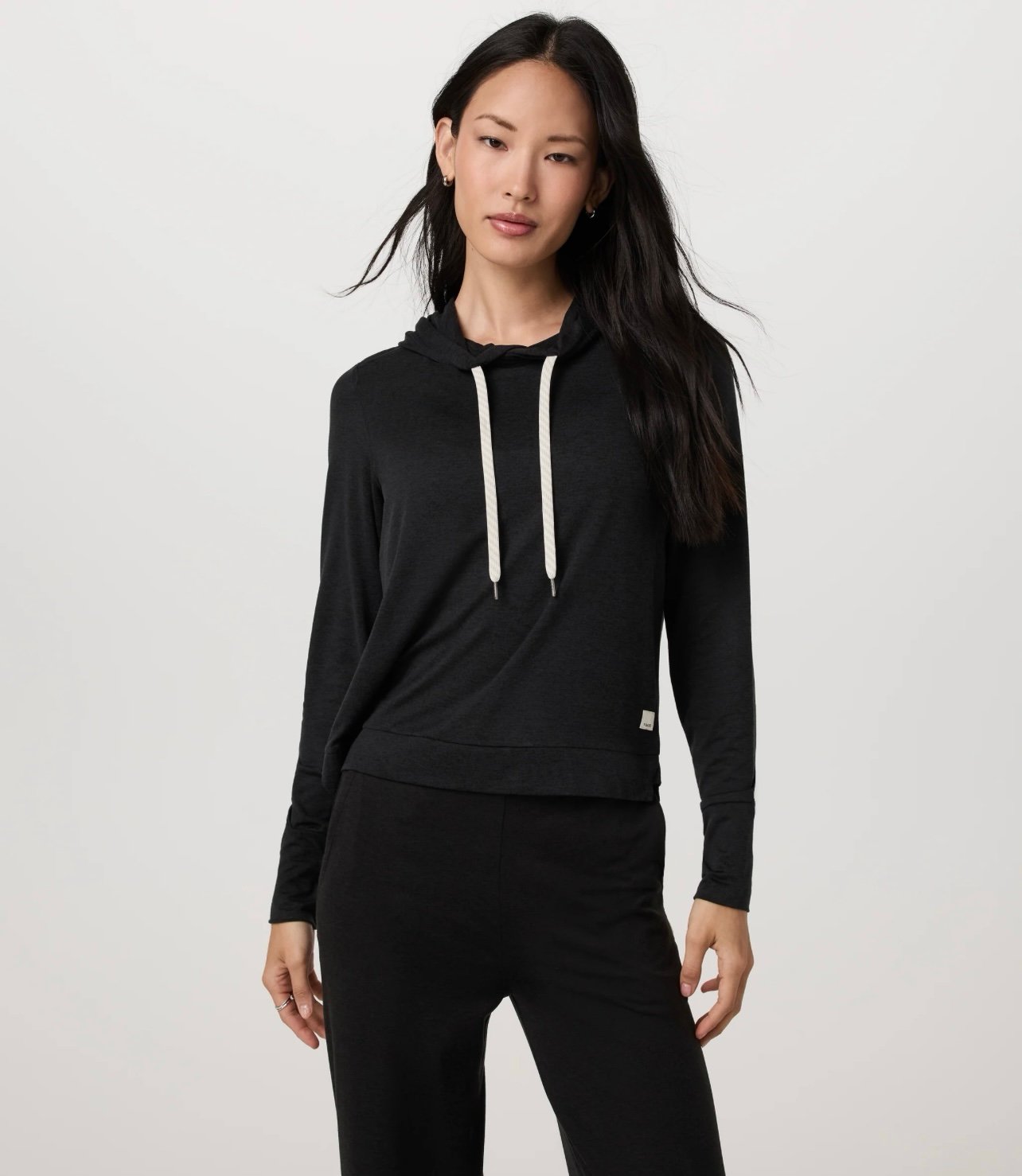 Vuori Halo Essential Hoodie Black Size Medium