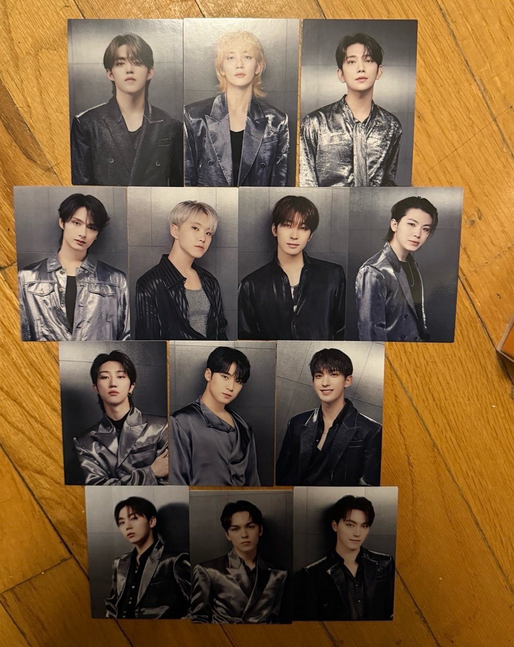 Seventeen japan jacket photocard set