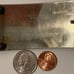 Vintage Metal Belt Buckle, Carol, Caroline, Nice Western Design, 4 3/4 x 1 3/4