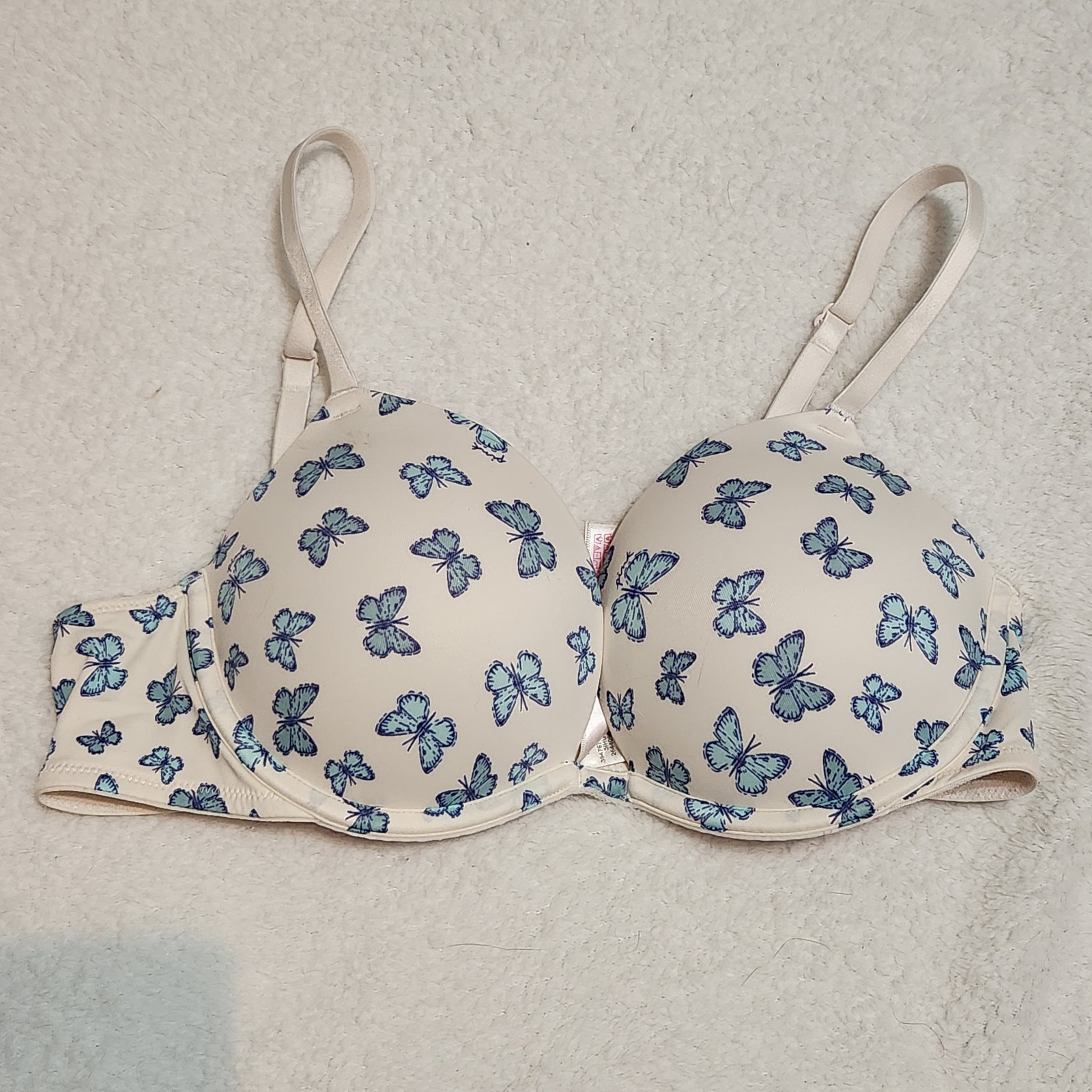 Victoria's Secret PINK Butterfly Push Up Bra