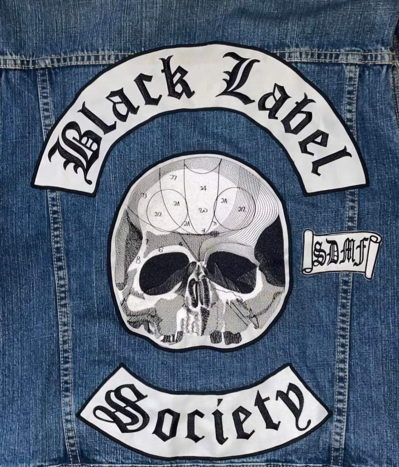 Black label society vest
