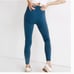 NWT Madewell mwl form high rise Leggings Blue Hematite XS