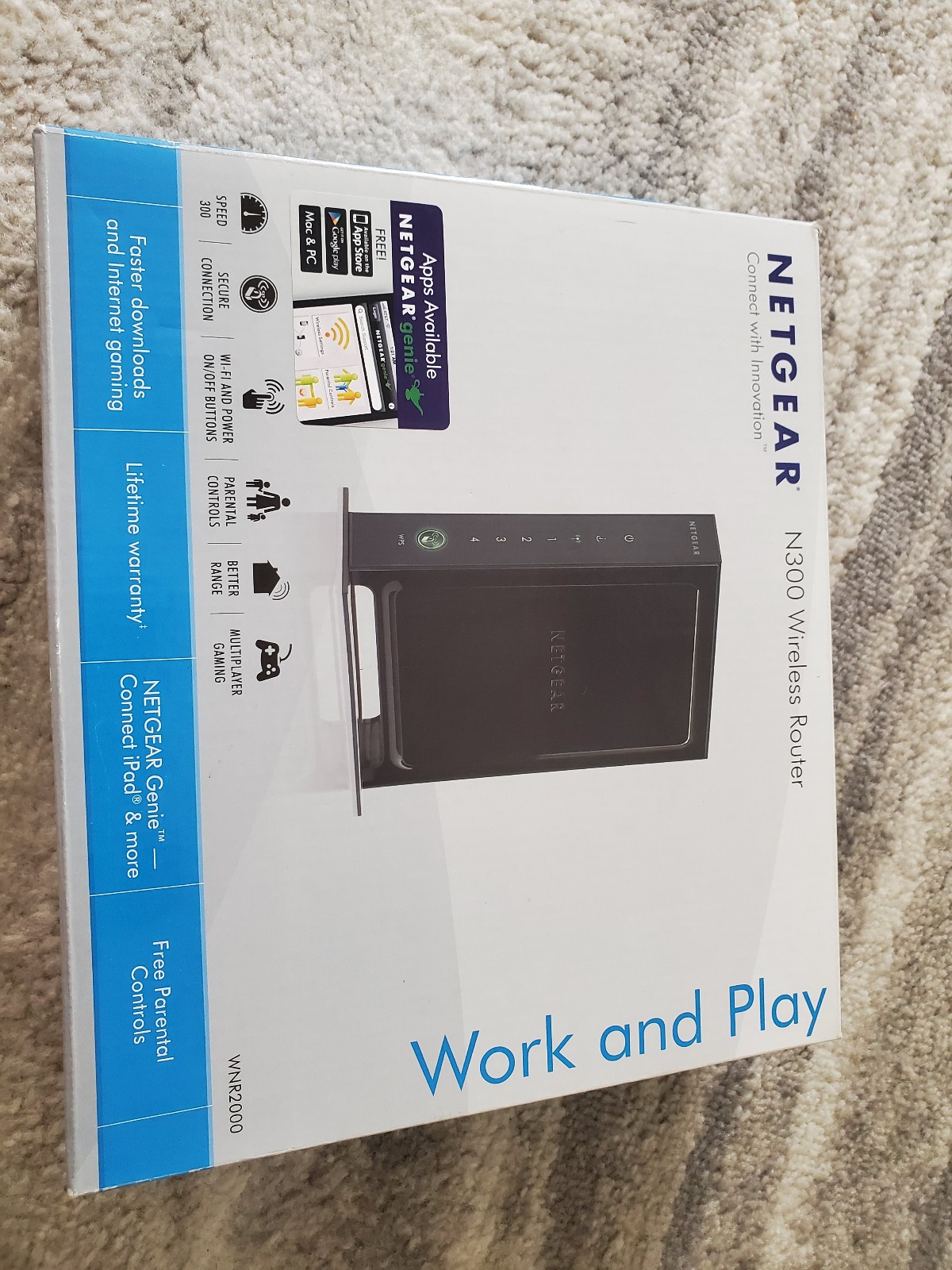 Netgear N300 wireless router