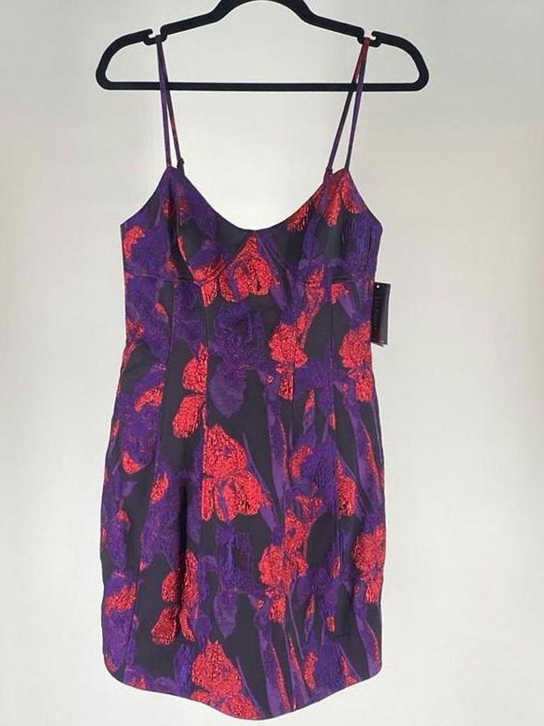 Floral Print Spaghetti Strap Dress