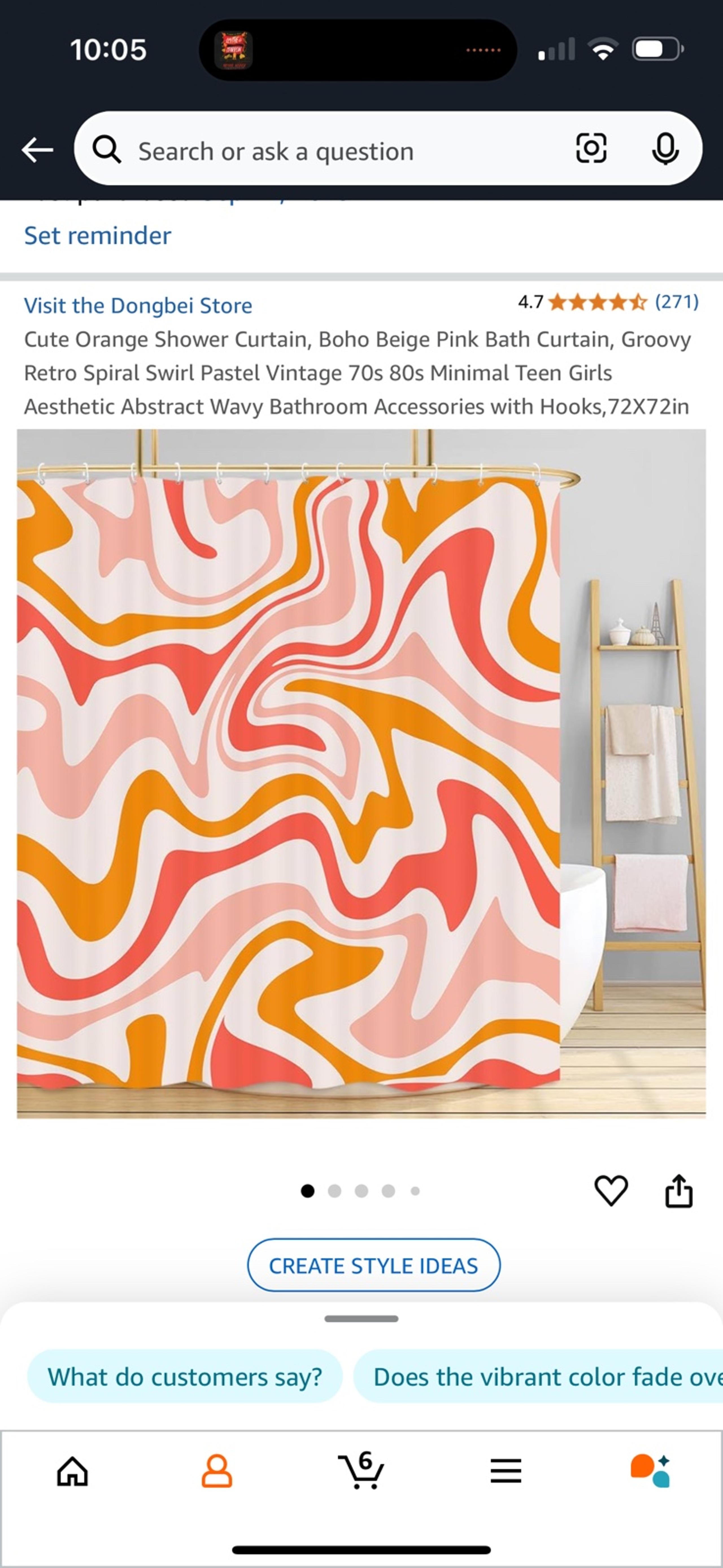 Amazon Shower Curtain
