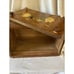 Hand made wooden tole painted Bread box Amish Country Bread Box