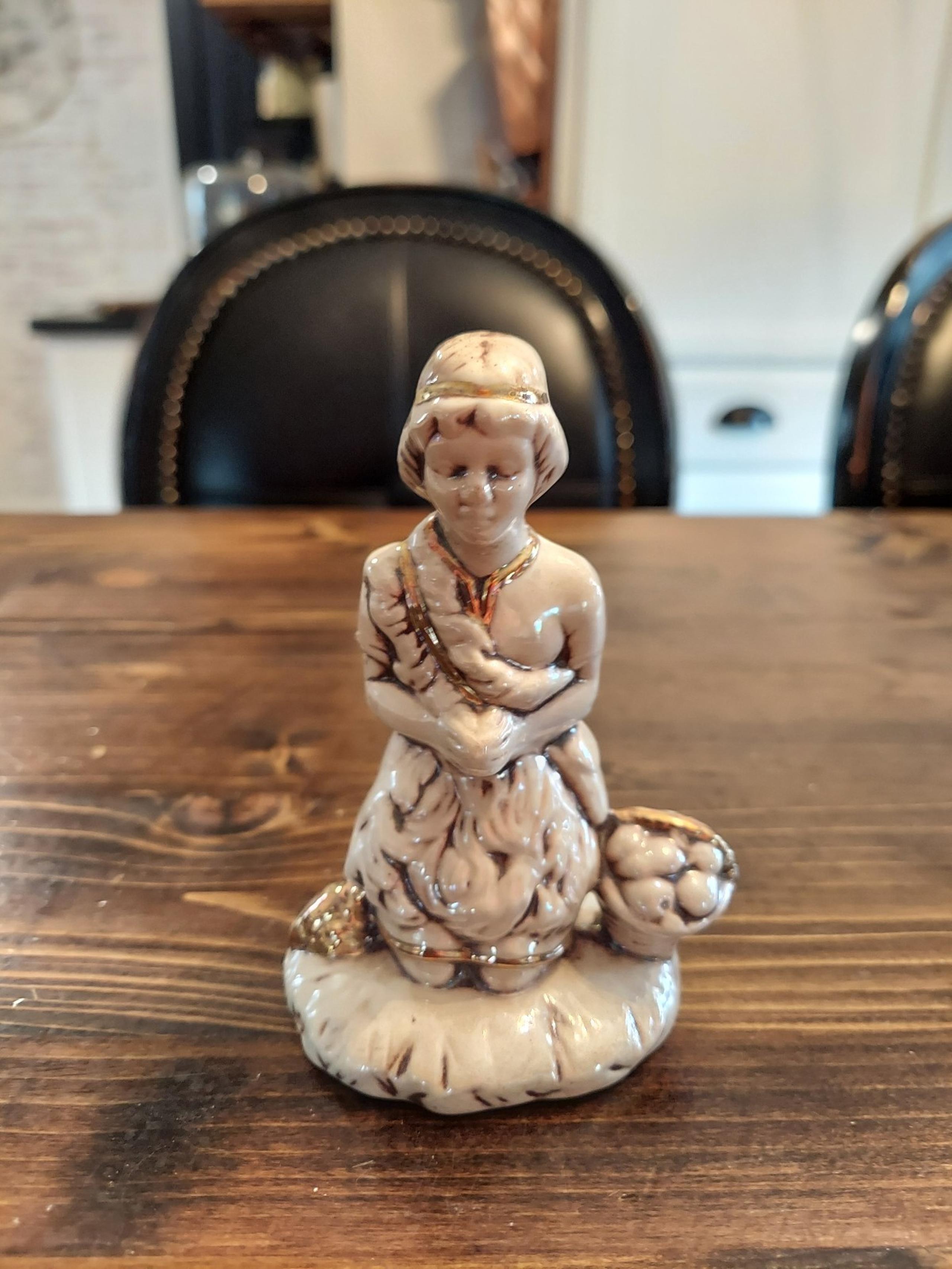 Vintage Holland Mold Nativity Shepherd Boy Figurine