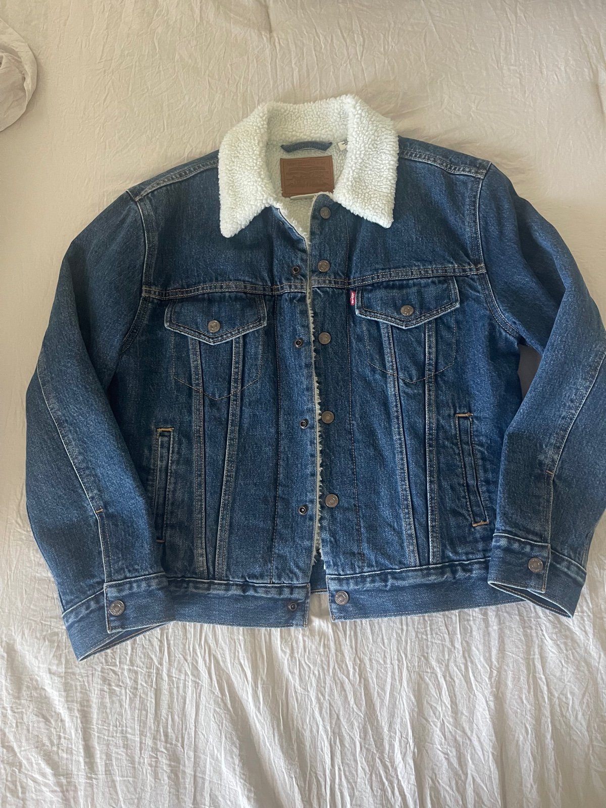 Levi's jean jacket with sherpa