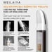 Weilaiya Hair Dye Shampoo Natural Black 100ML