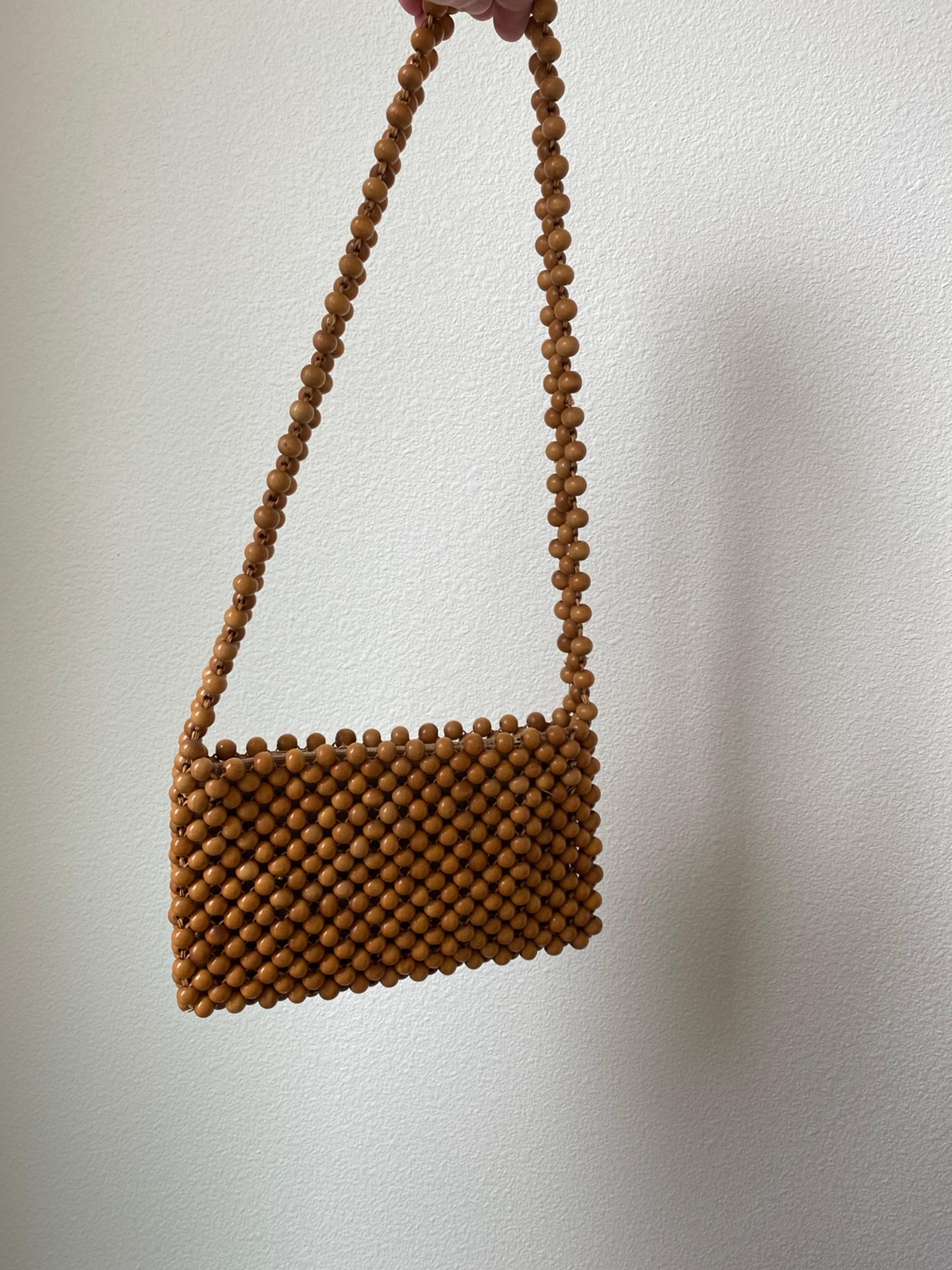 La Fleur Original Made In Japan Bead Shoulder Bag