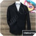 CLAIBORNE Mens Overcoat Long Quilted Coat Jacket Wool Size L (44R) Sport Casual