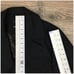 CLAIBORNE Mens Overcoat Long Quilted Coat Jacket Wool Size L (44R) Sport Casual