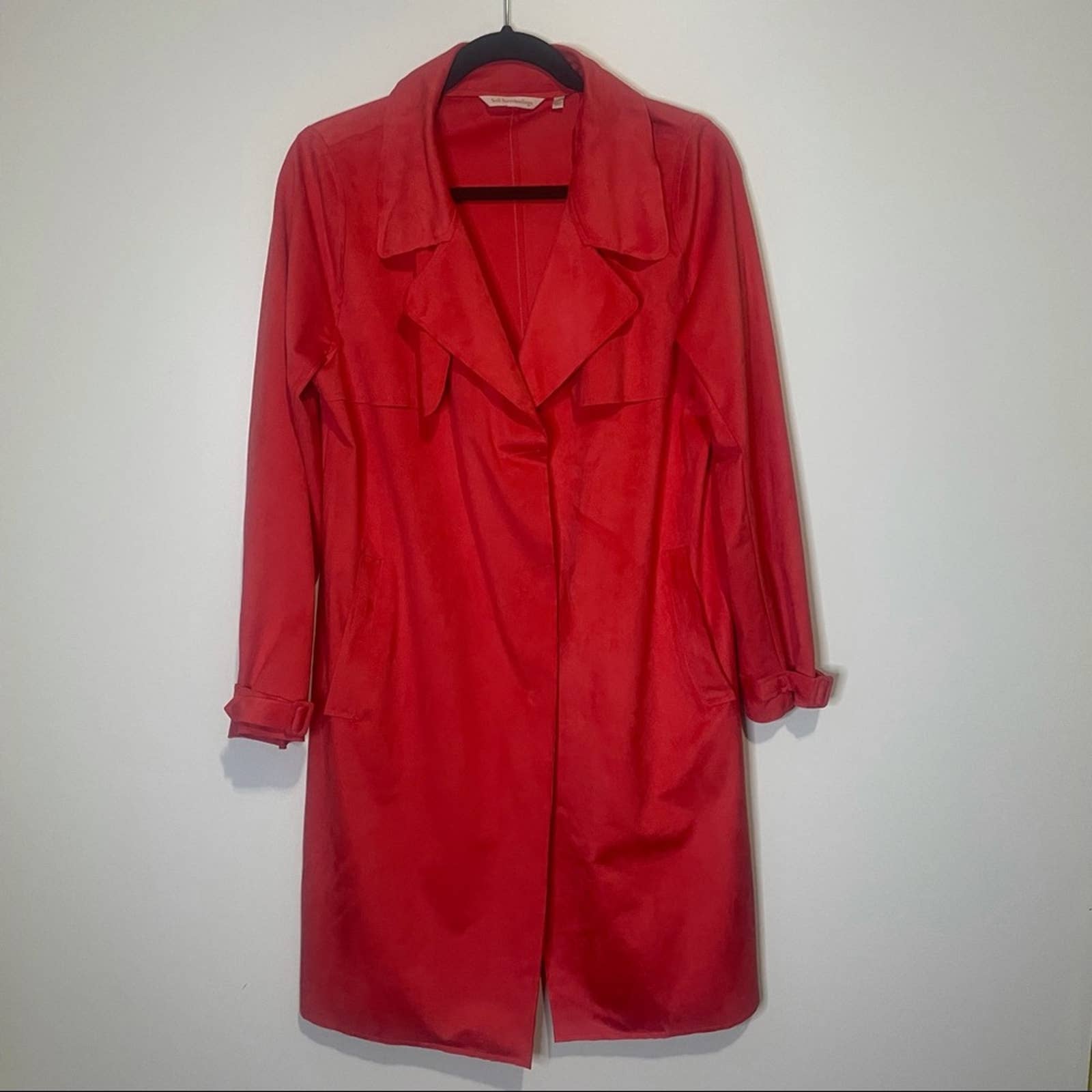 Soft Surroundings Mirabello Trench Coat size Medium