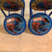 2007 Marvel Spider-Man Idea Nuova Kids Locking Folding Chairs