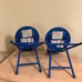 2007 Marvel Spider-Man Idea Nuova Kids Locking Folding Chairs