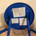 2007 Marvel Spider-Man Idea Nuova Kids Locking Folding Chairs