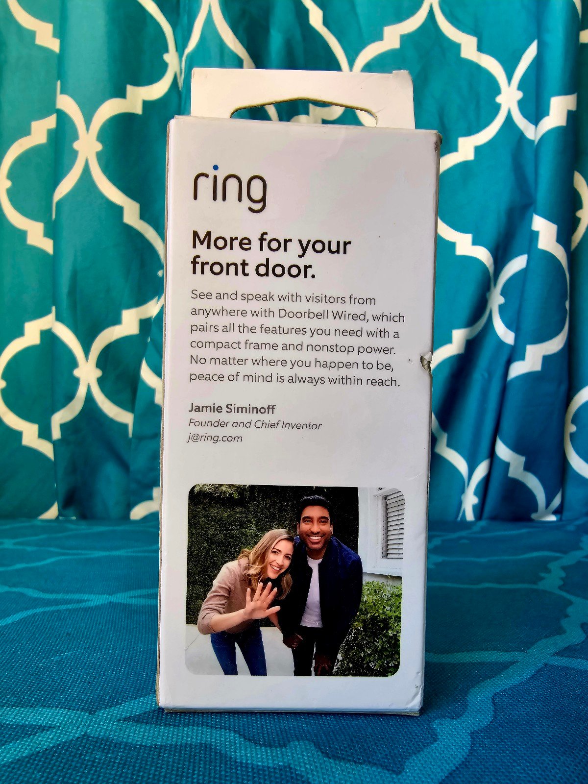 Ring Doorbell Wired - detail