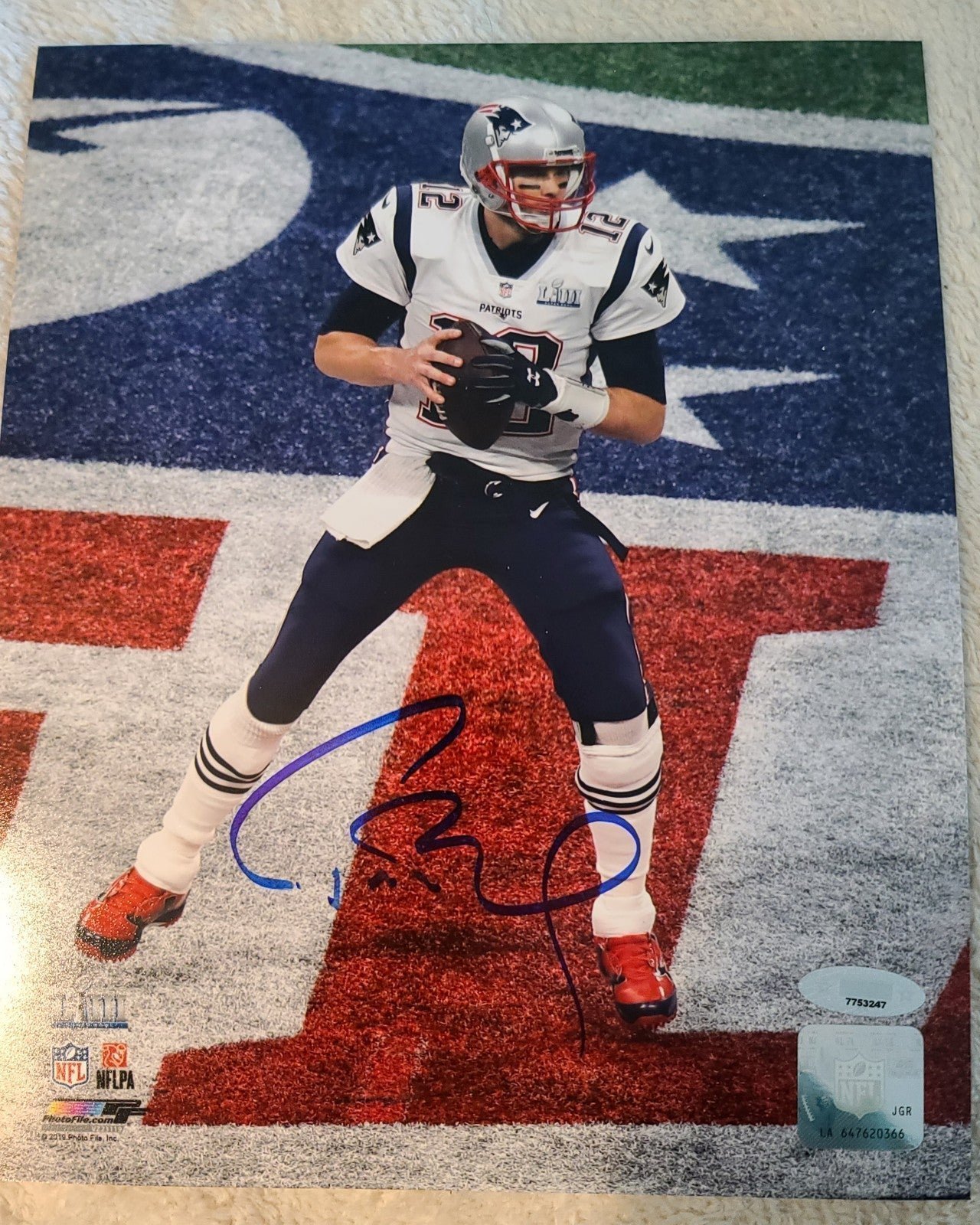 Tom Brady Signed Photo/Tristar