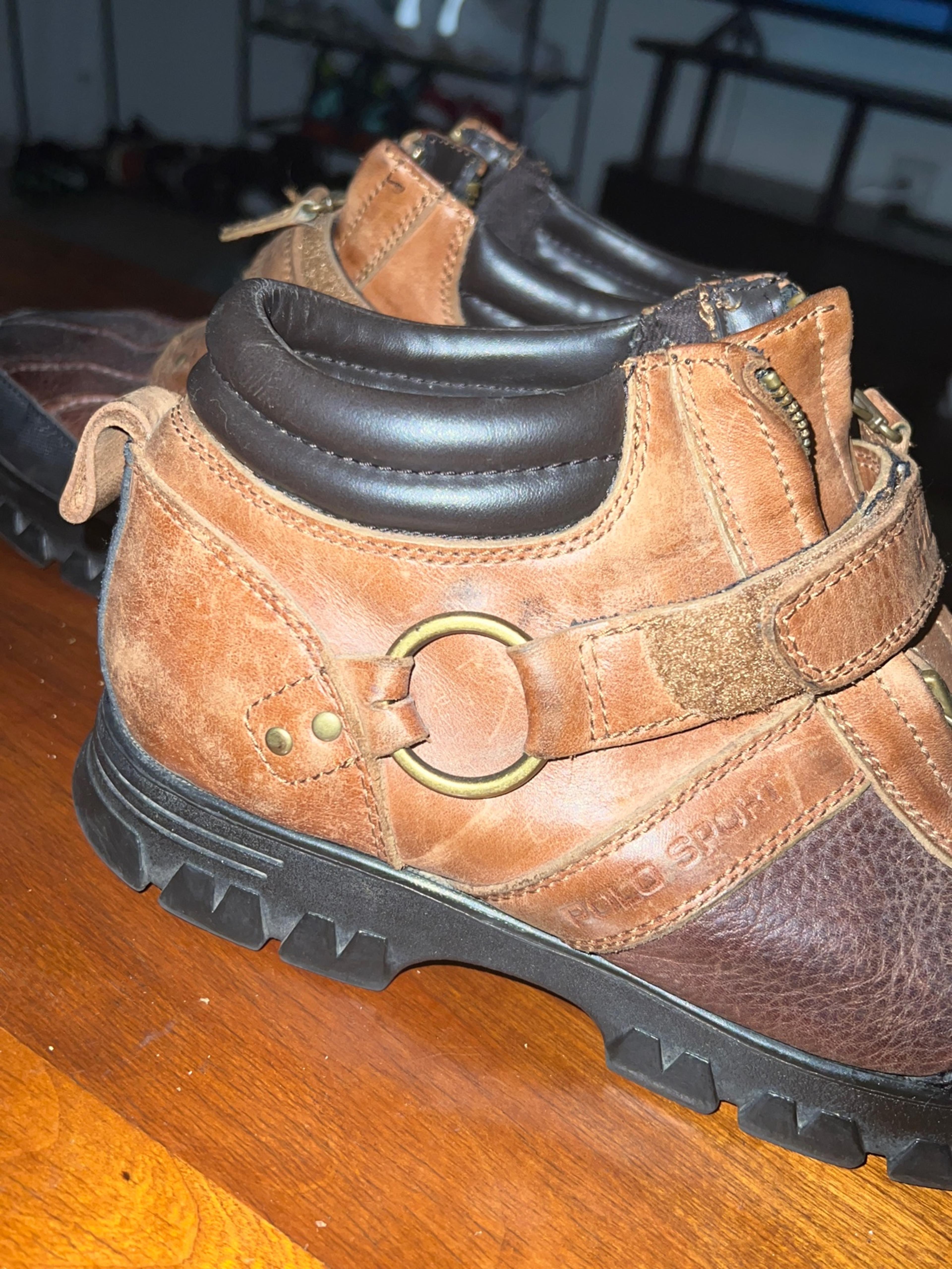 Polo boots old school Clearance