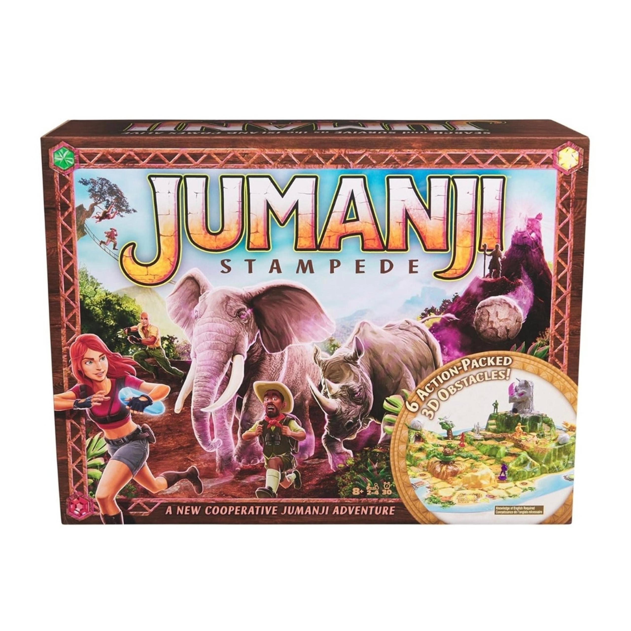 Spin Master Games Jumanji Stampede A New Cooperative Adventure Board Game