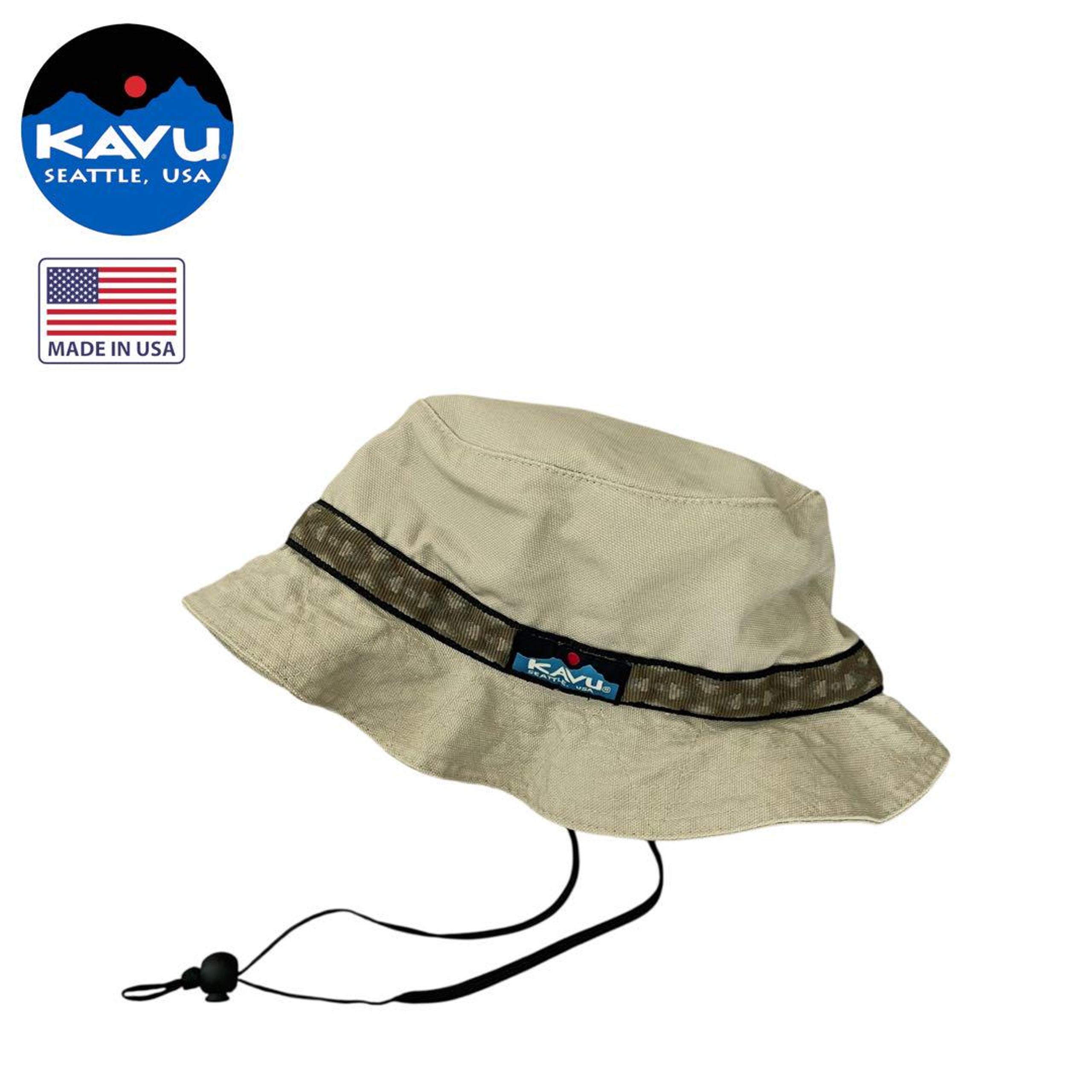【Excellent Condition】KAVU Kavu USA-made Bucket Hat with Cord