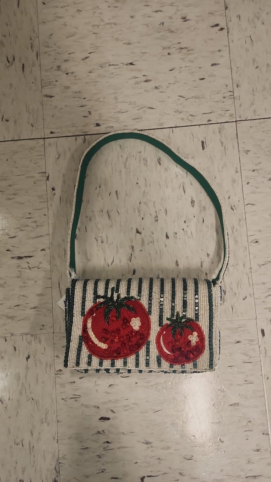 Marshalls Viral Beaded Tomato Bag