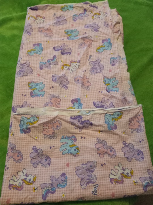 Out-of-print My Little Pony fabric 2004 Hasbro/Springs Industries 73 x 45