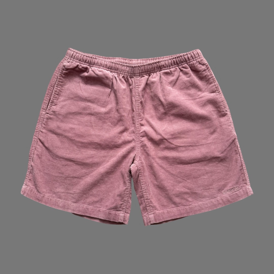 OnlyNY Corduroy Dusty Pink Stretch Waist Mens Shorts Size XL NWT