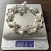 Bracelet Vintage Square Fleur-de-lis Emblem BS Flare Silver 925