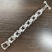 Bracelet Vintage Square Fleur-de-lis Emblem BS Flare Silver 925