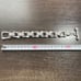 Bracelet Vintage Square Fleur-de-lis Emblem BS Flare Silver 925