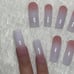Pink n White Curved Press On Acrylics