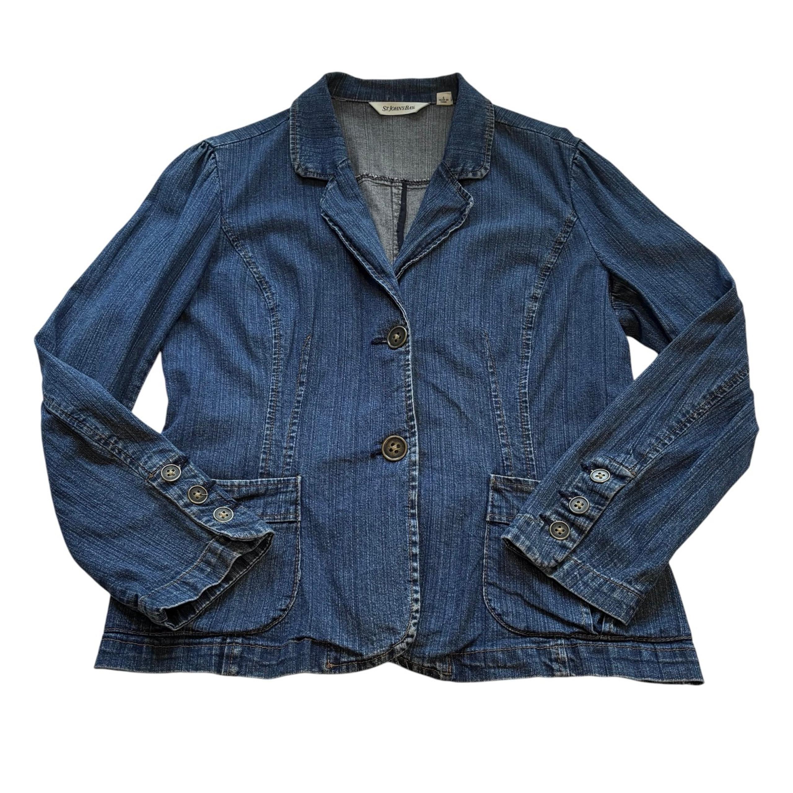 St. John’s Bay Blue Denim Jacket - St. John's Bay