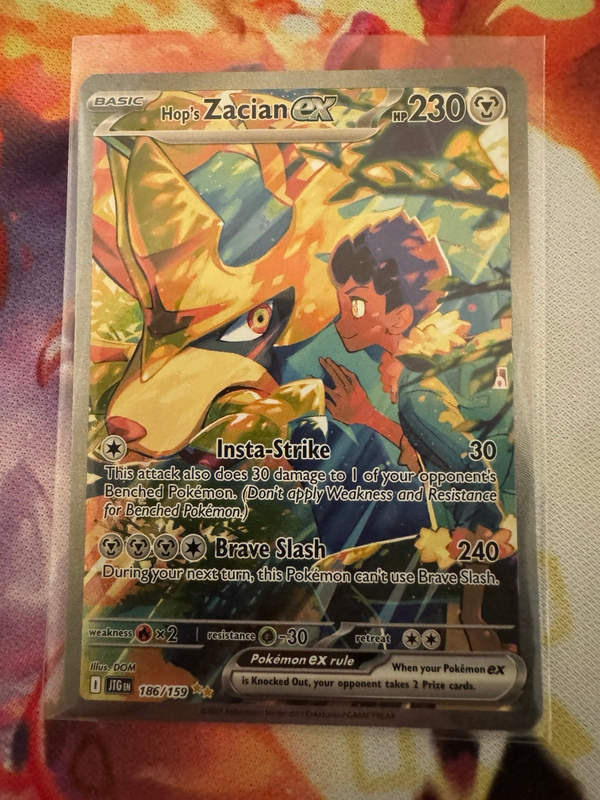 Hop’s Zacian 186 SIR NM Journey Together